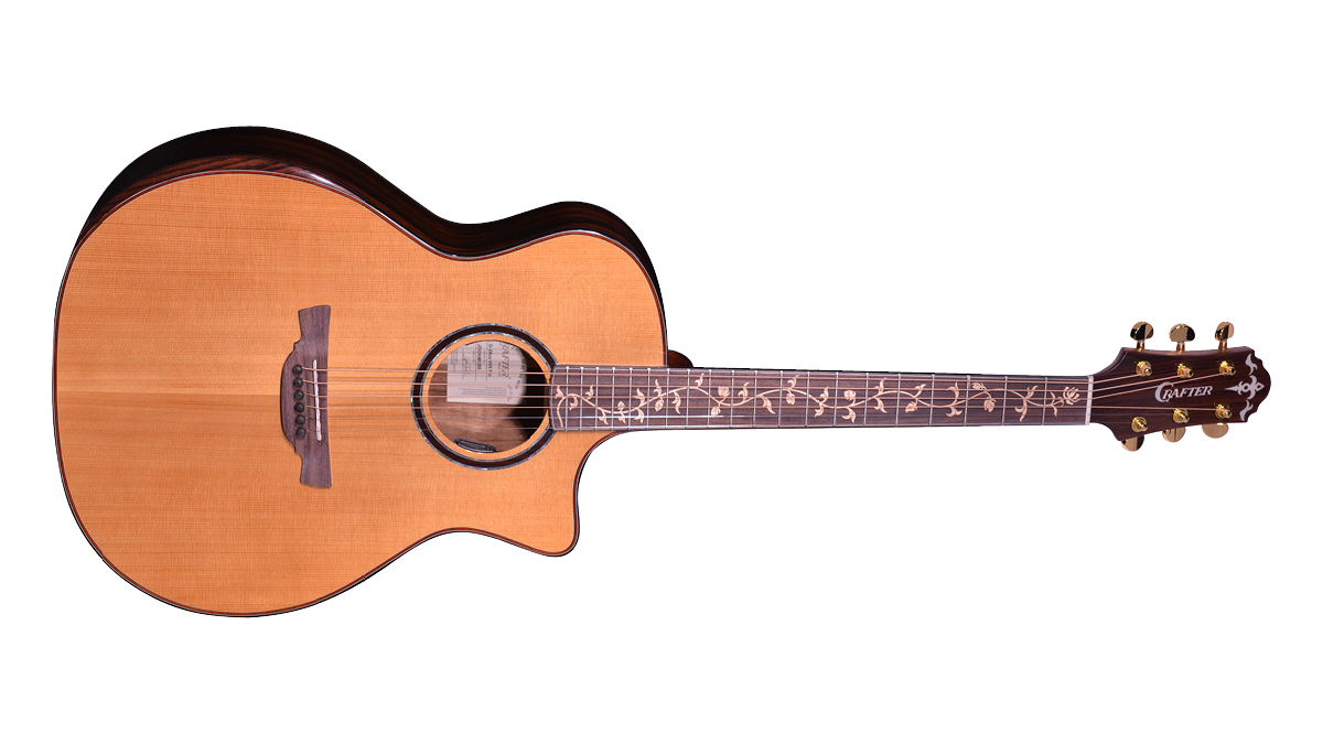 Crafter VL G-28ce Pro VVS solid torrefied spruce top and Tree of Life inlay